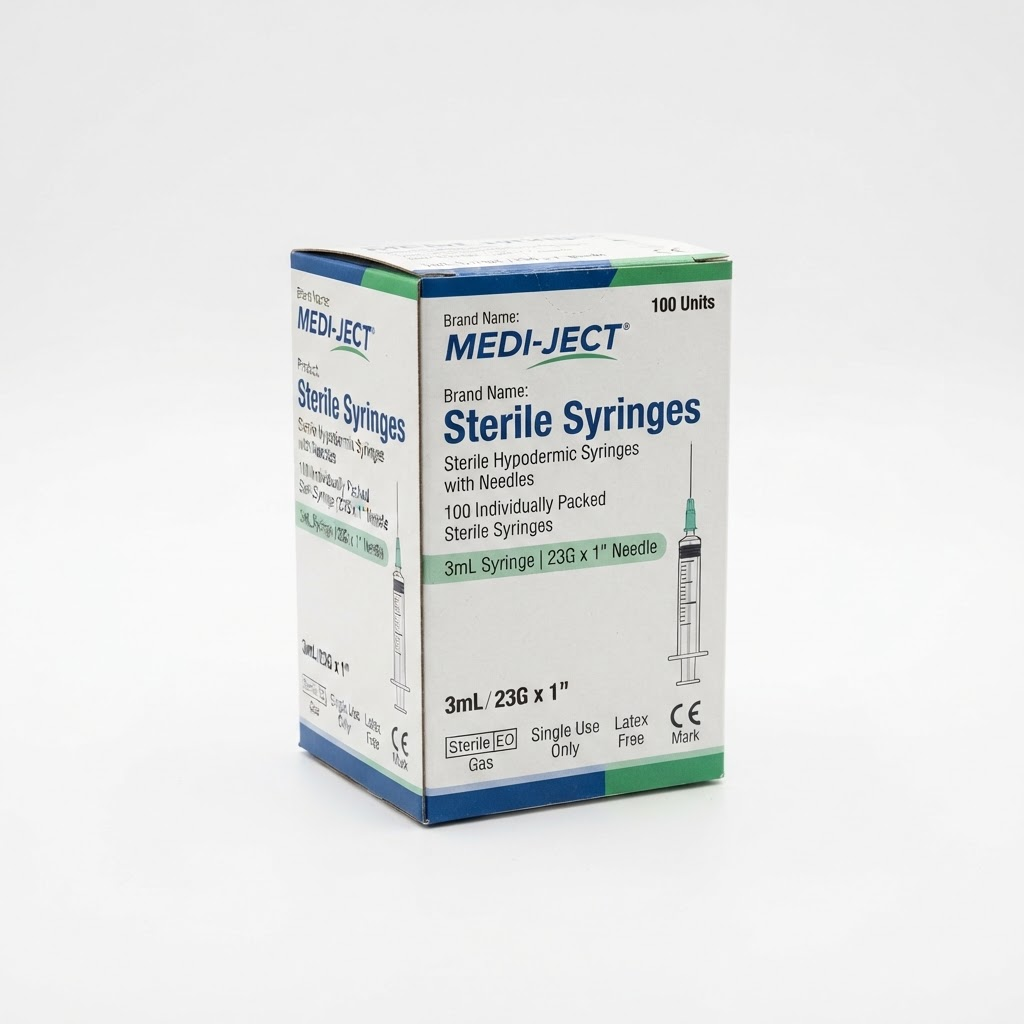 Sterile Syringes 5mL
